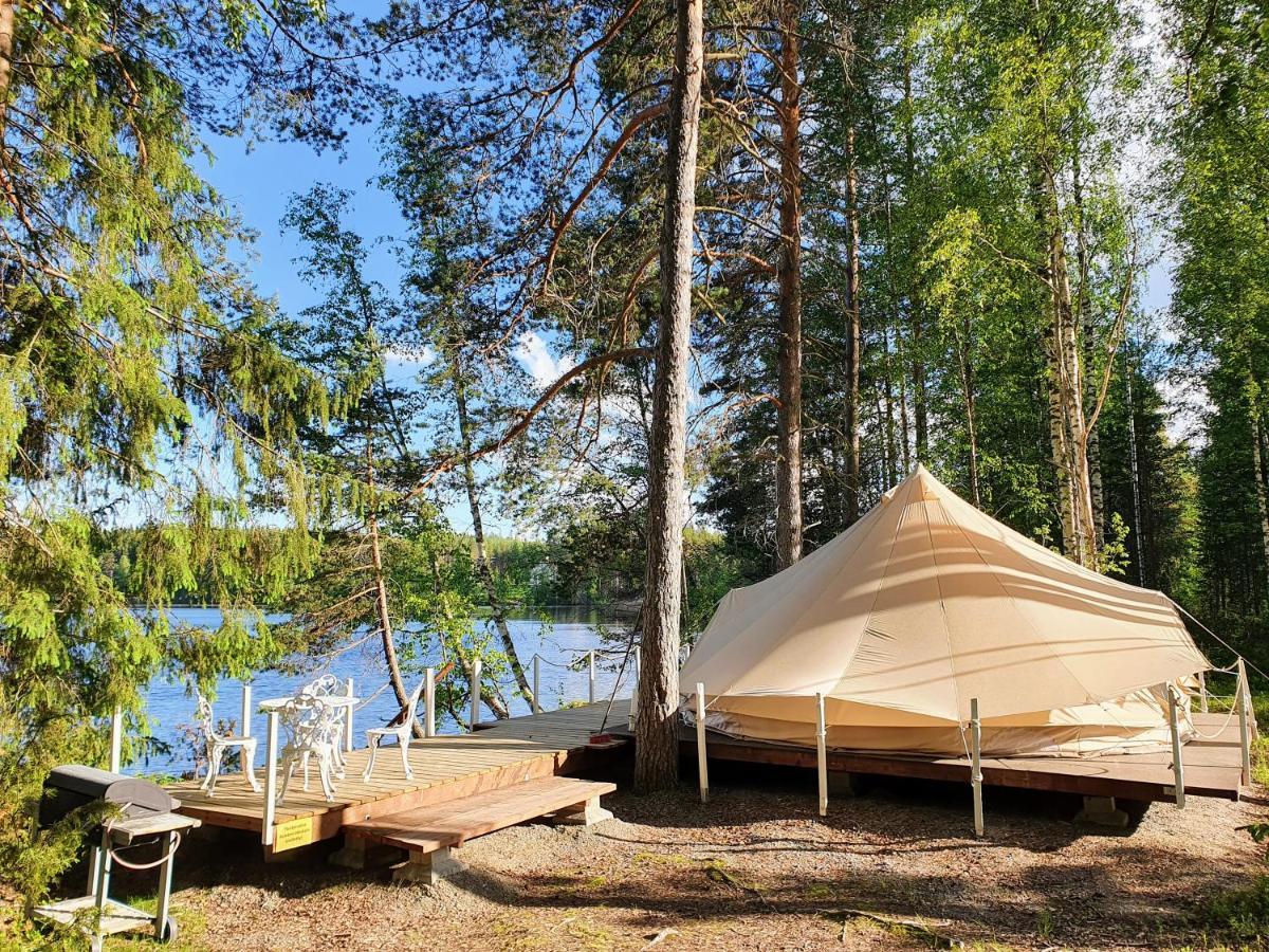 Luksusteltta Omalla Uimarannalla 호텔 Jyväskylä 외부 사진