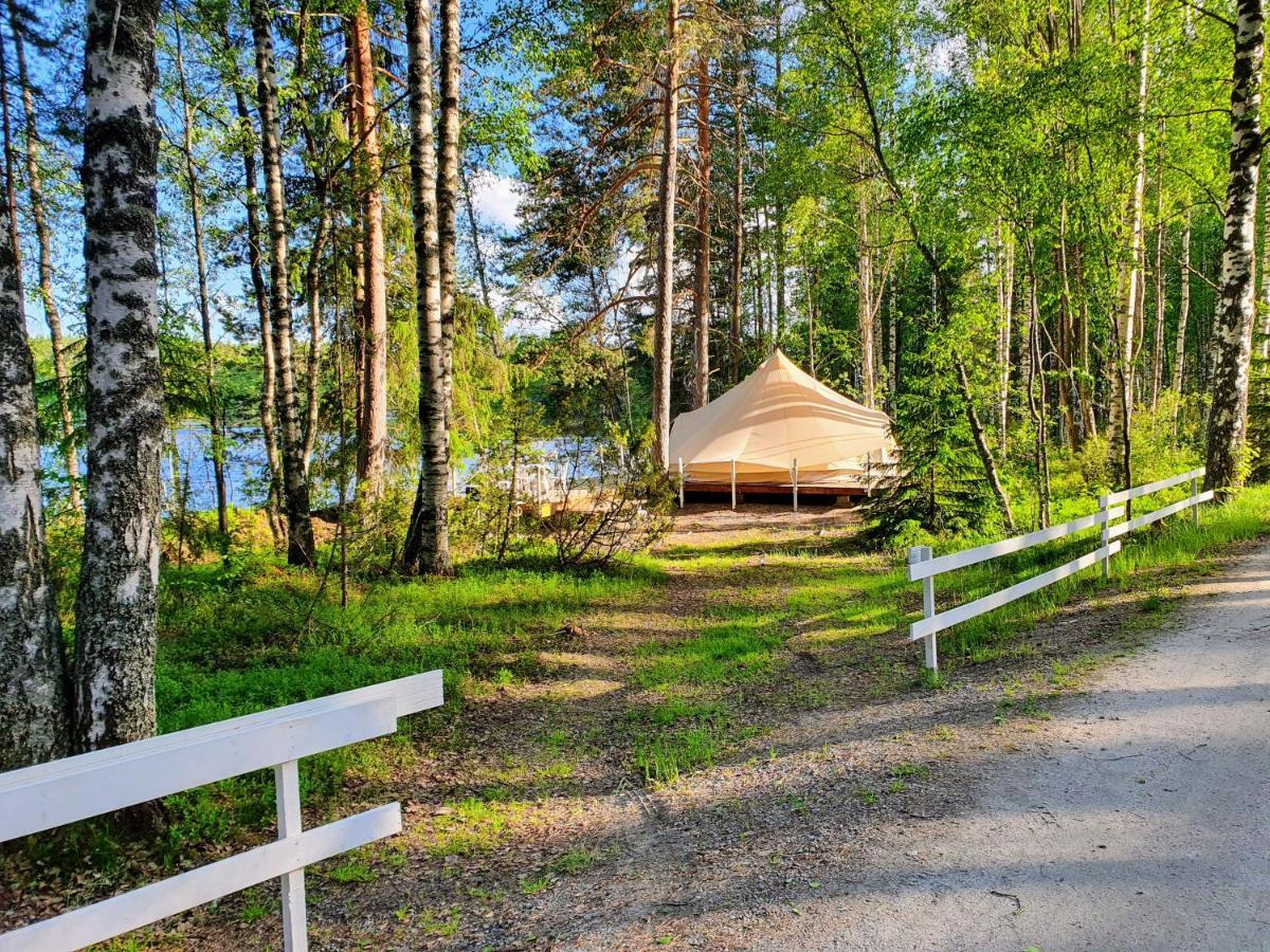 Luksusteltta Omalla Uimarannalla 호텔 Jyväskylä 외부 사진