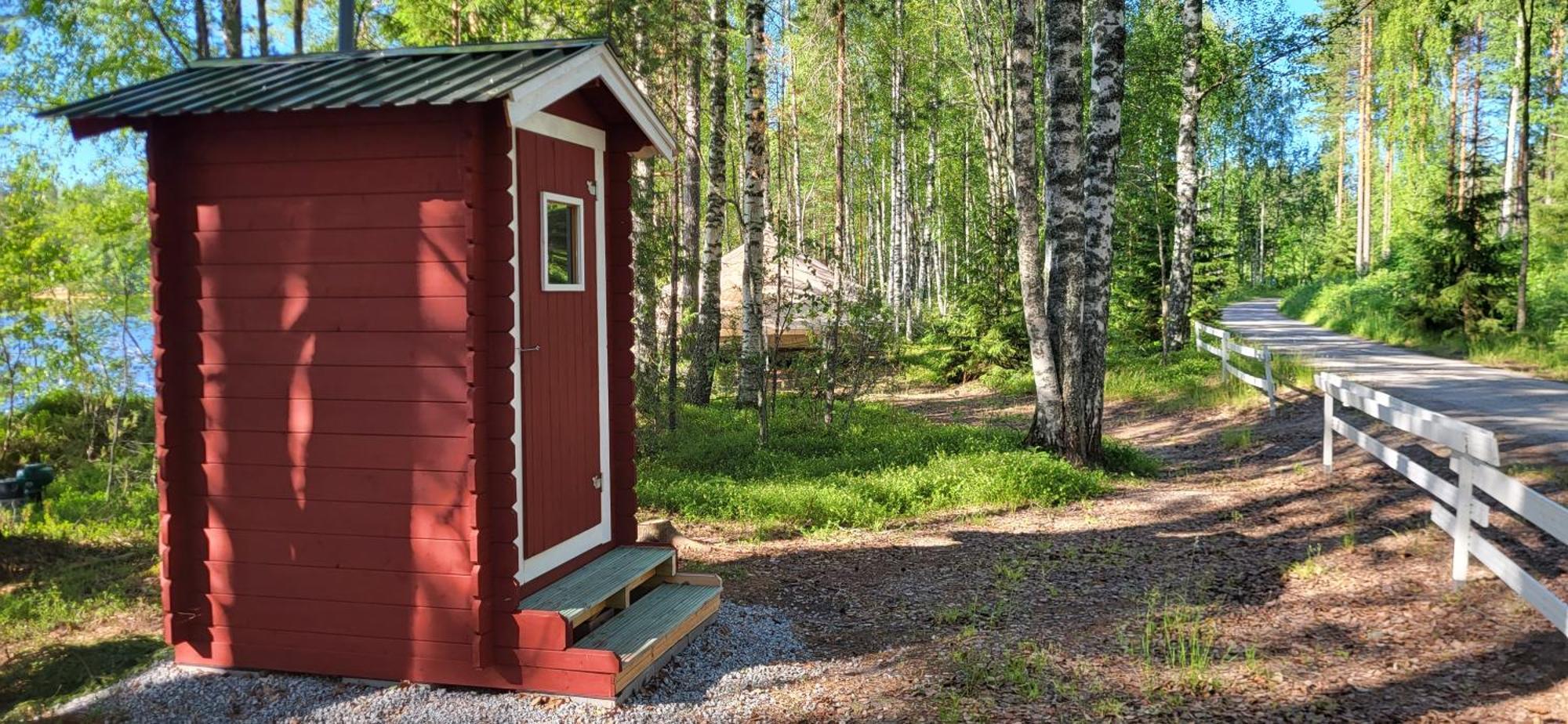 Luksusteltta Omalla Uimarannalla 호텔 Jyväskylä 외부 사진